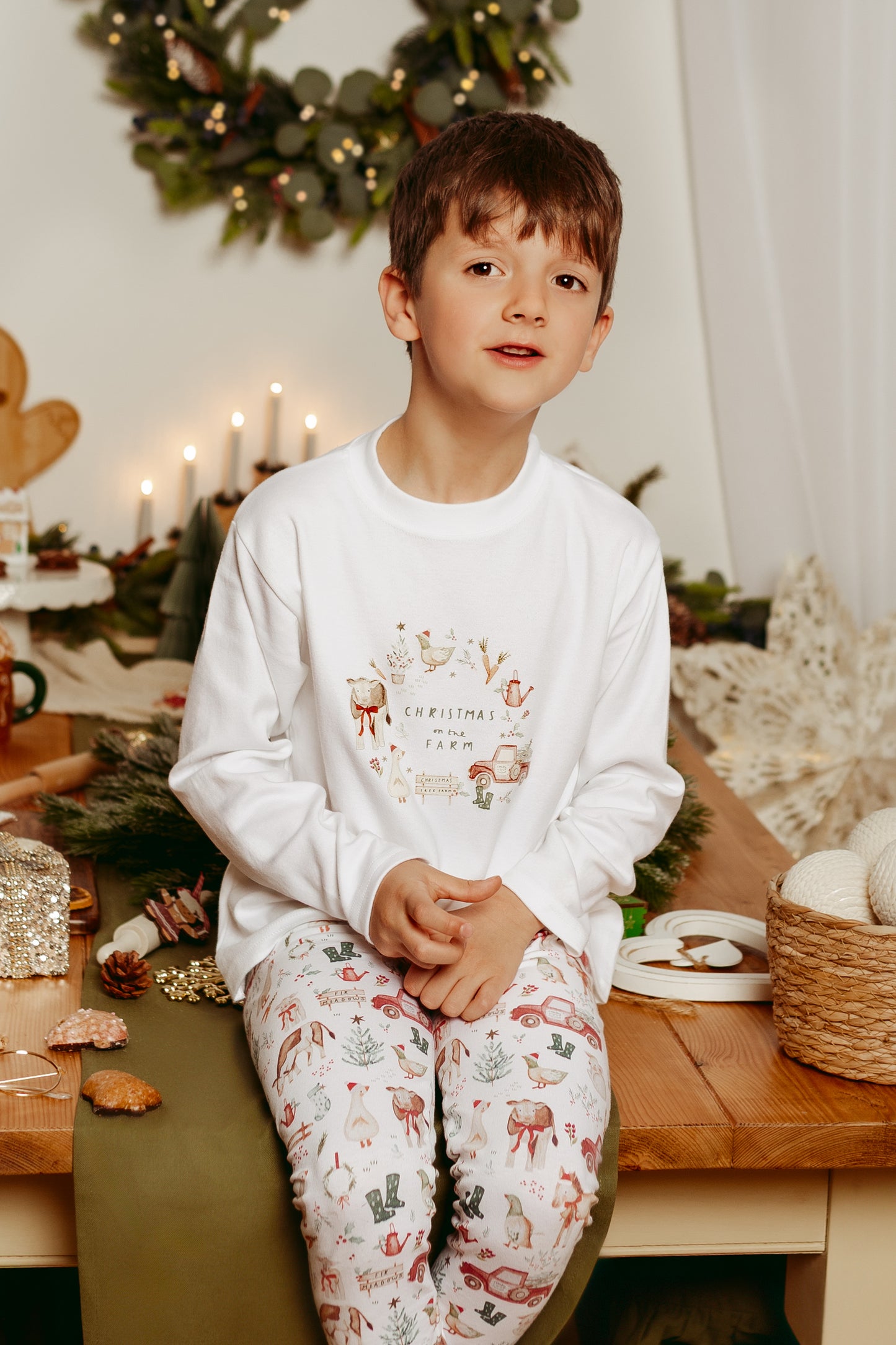 Christmas On Ralph’s Farm Leggings