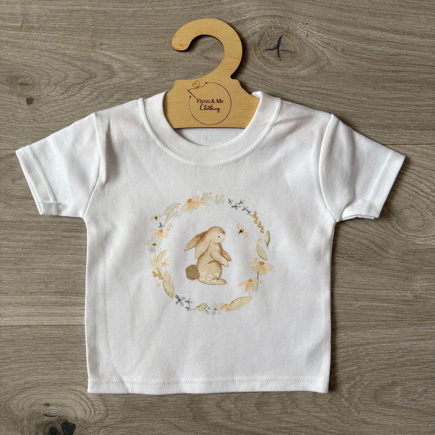 Bunny Wreath Top