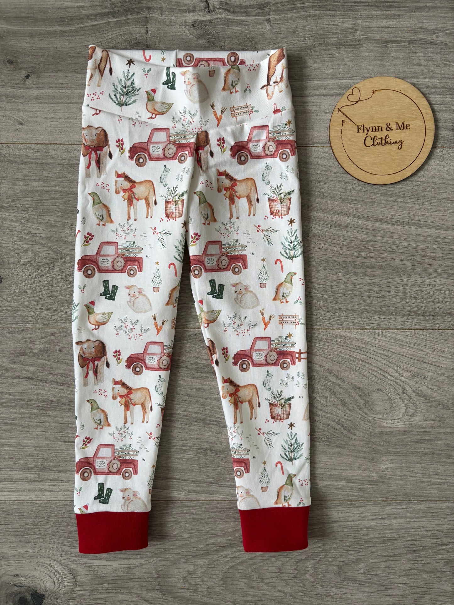Christmas On Ralph’s Farm Leggings