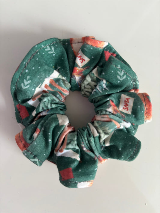 Scrunchies - woodland post: letters to Santa