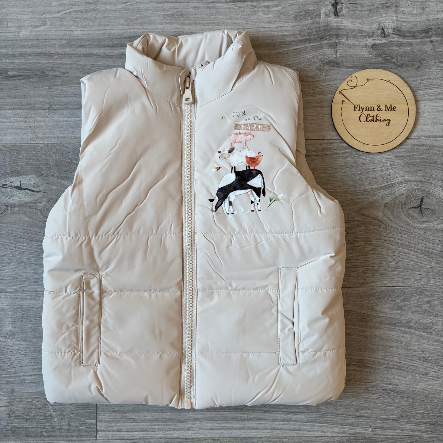 Fun On The Farm Gilet