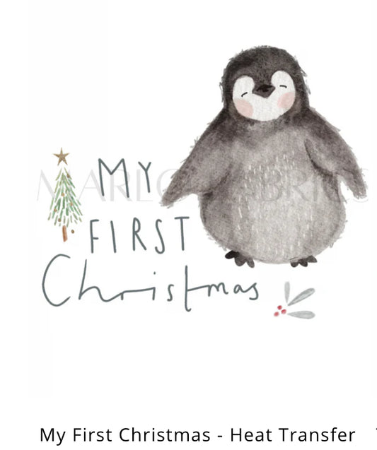 My 1st Christmas Penguin Top