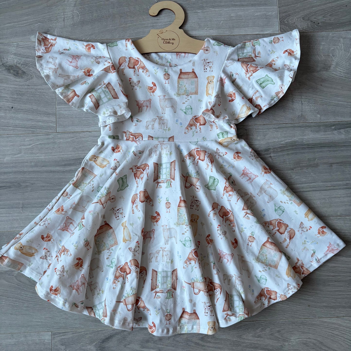 Farmhouse Tales Flounce Dress