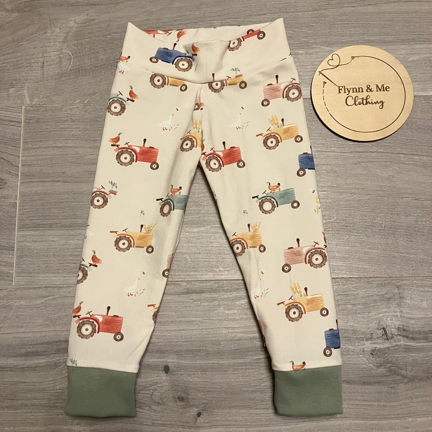 Working At The Quack Of Dawn Leggings