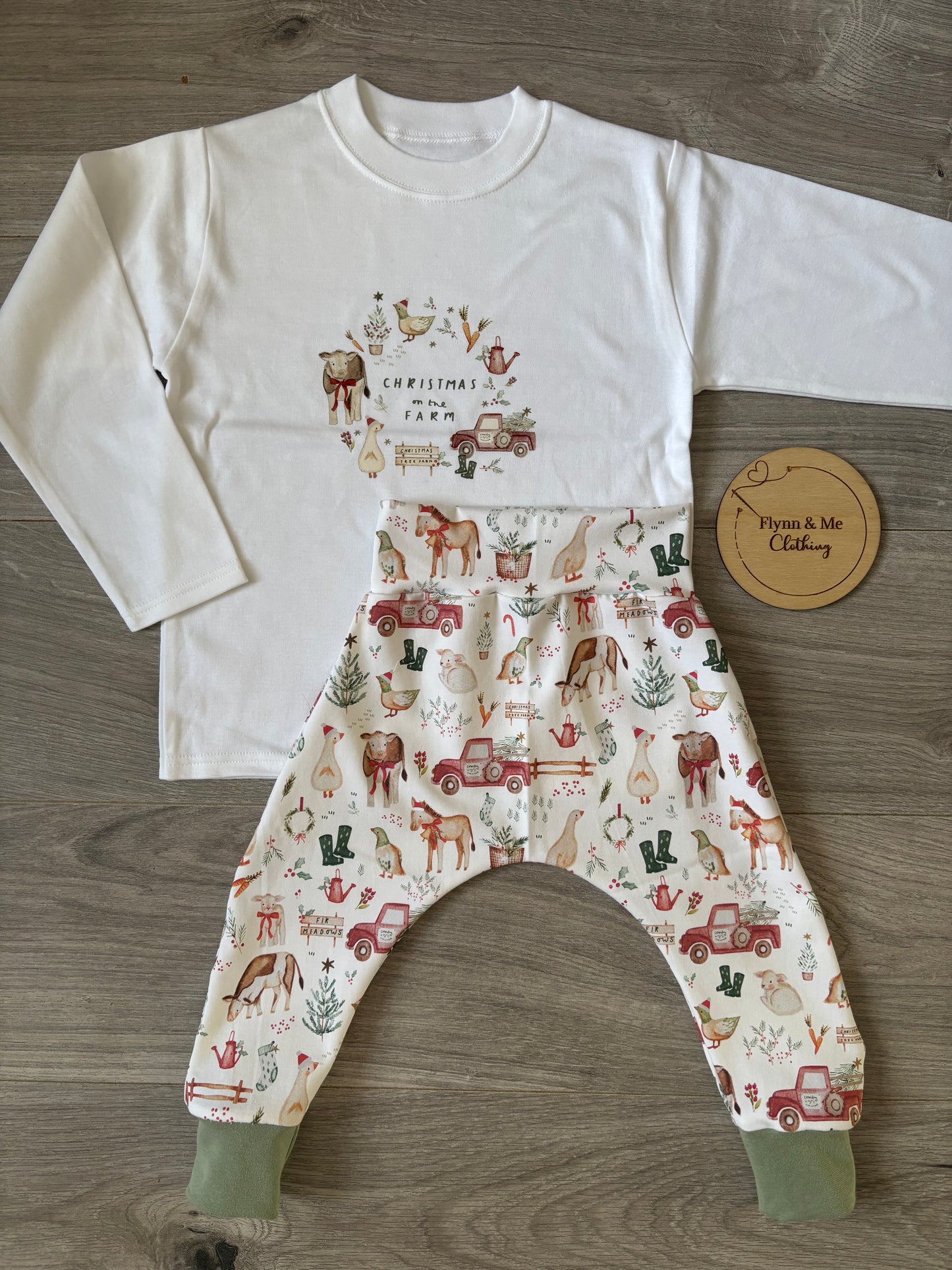 Christmas On Ralph’s Farm Leggings