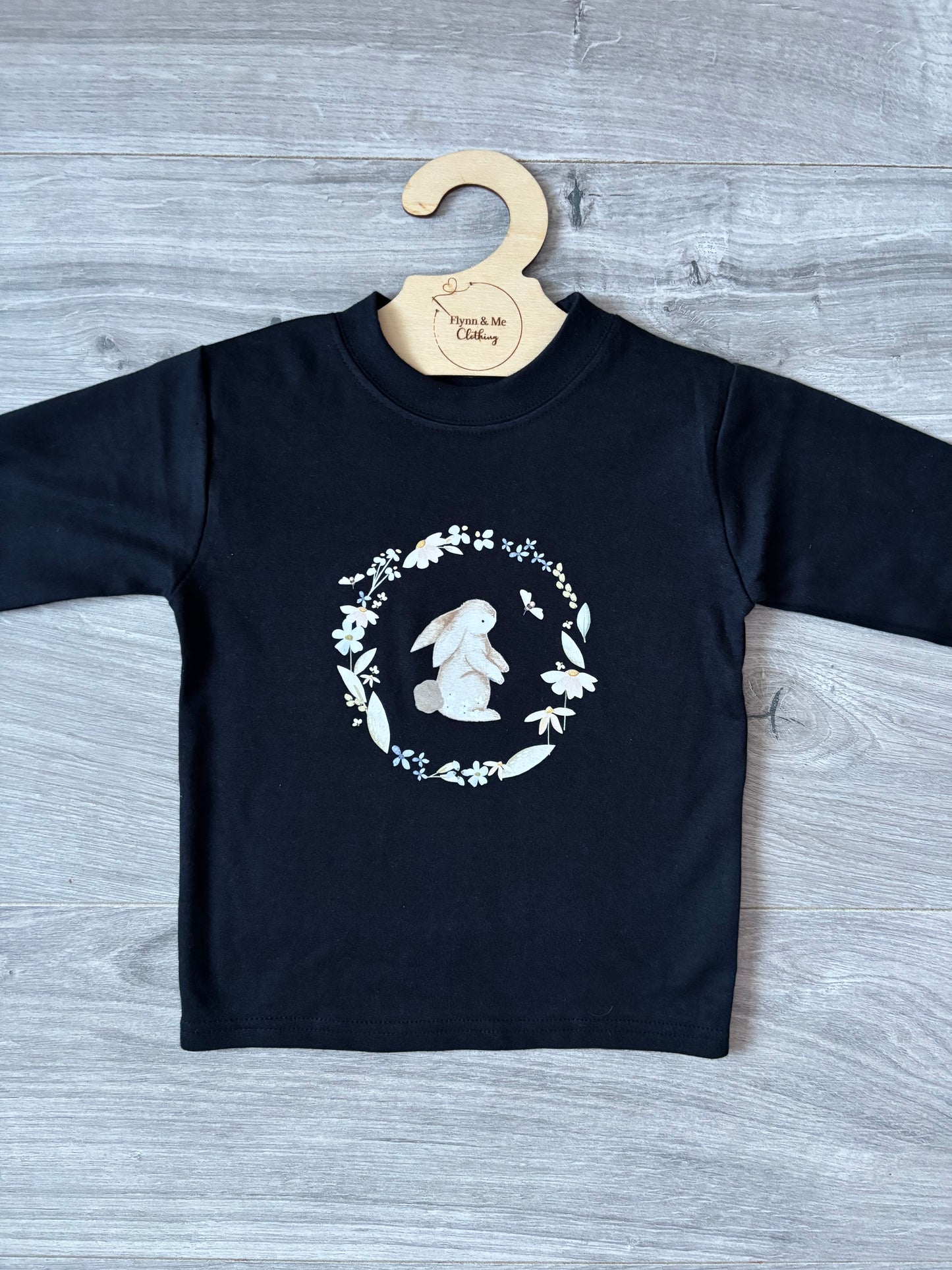 Bunny Wreath Top