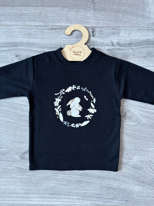 Bunny Wreath Top