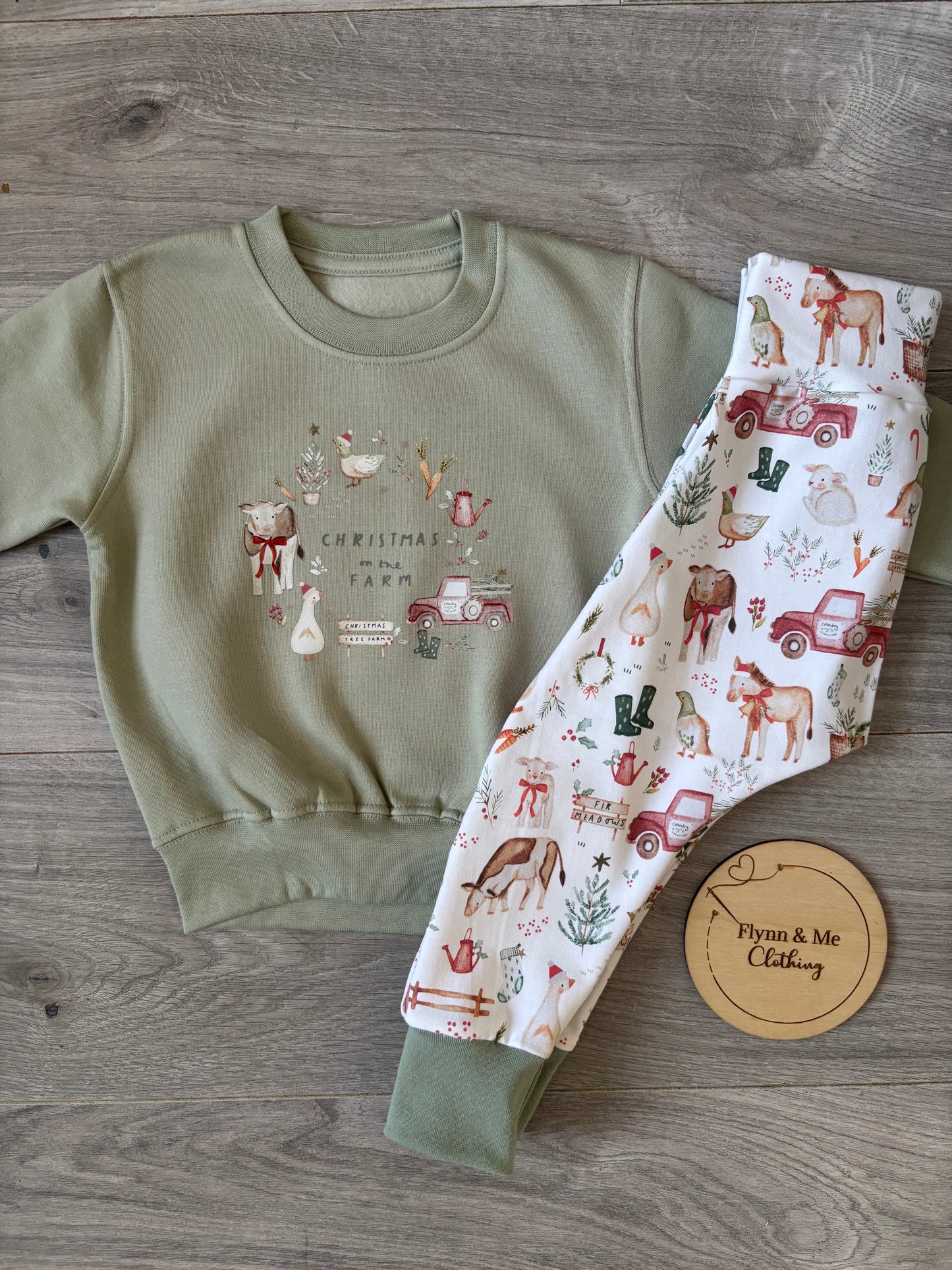 Christmas On Ralph’s Farm Leggings