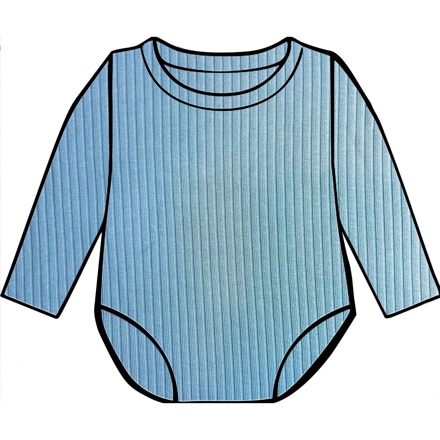 Lagoon Organic Bodysuit