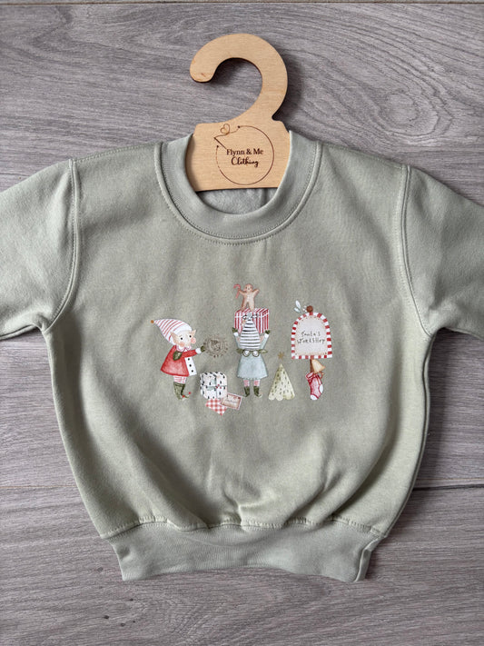 Santa’s Little Helpers Sweater