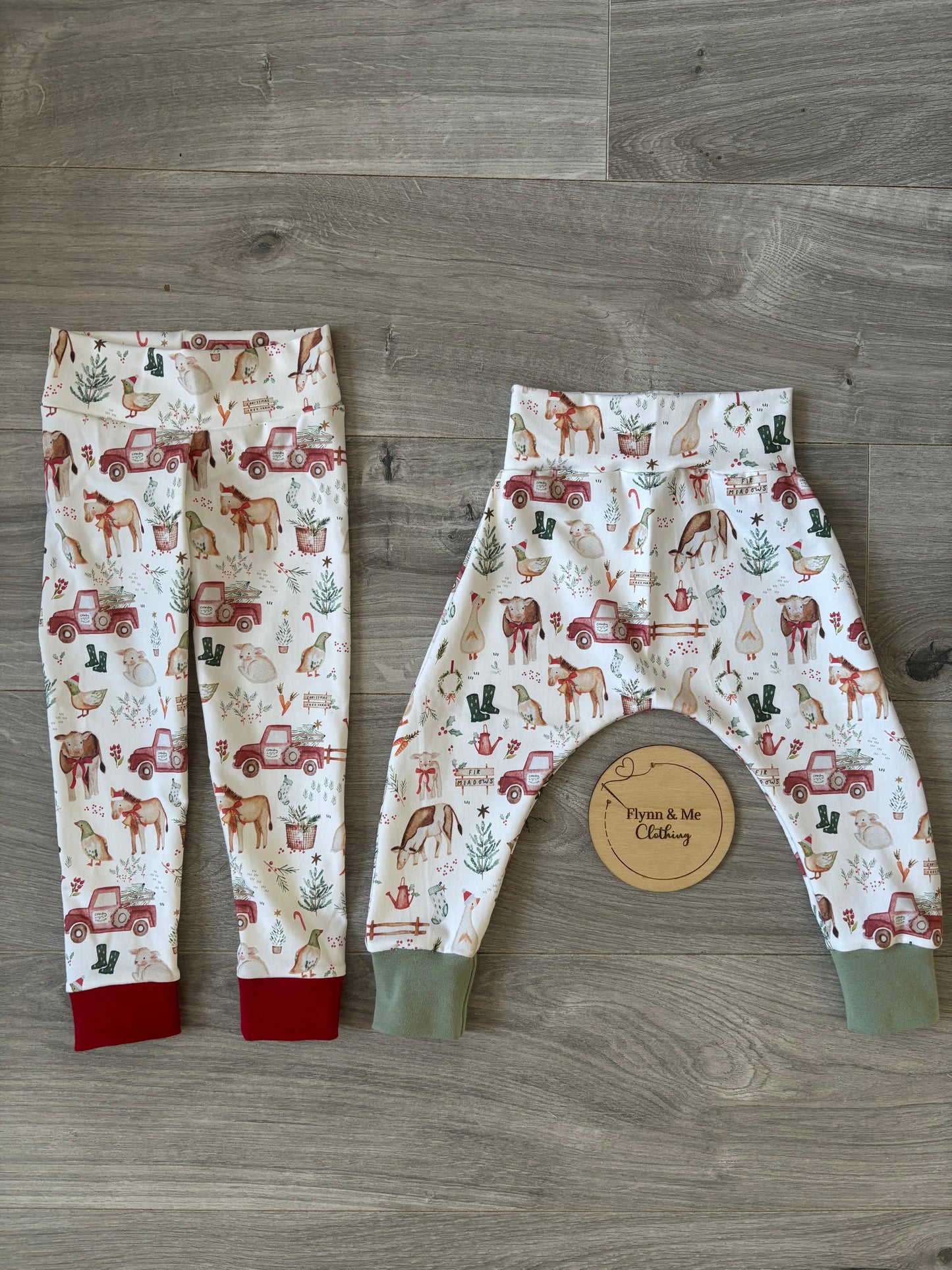 Christmas On Ralph’s Farm Leggings