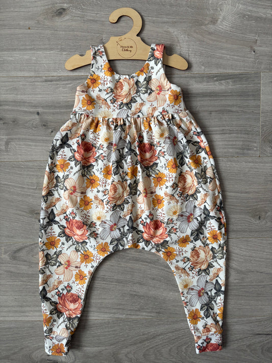 Vintage Bloom Napa Romper - ready to post