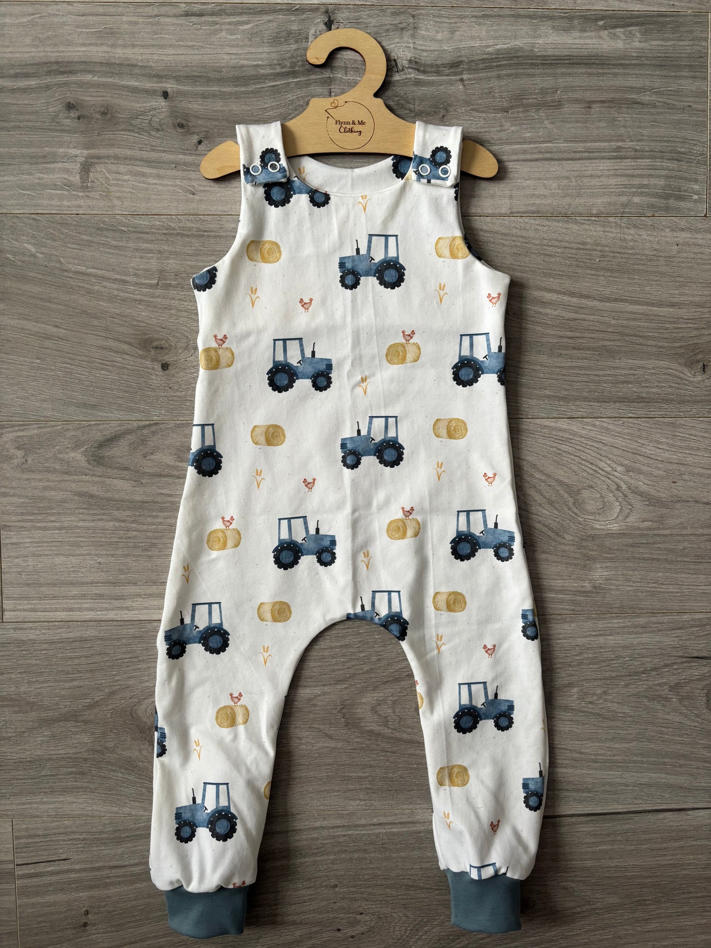 Little Farmer’s Ride Romper