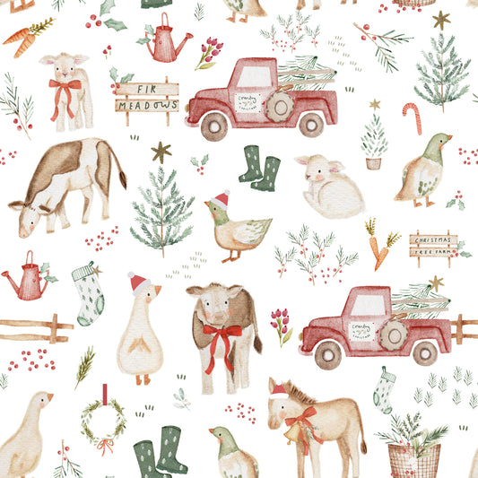 Christmas On Ralph’s Farm Bummie Romper