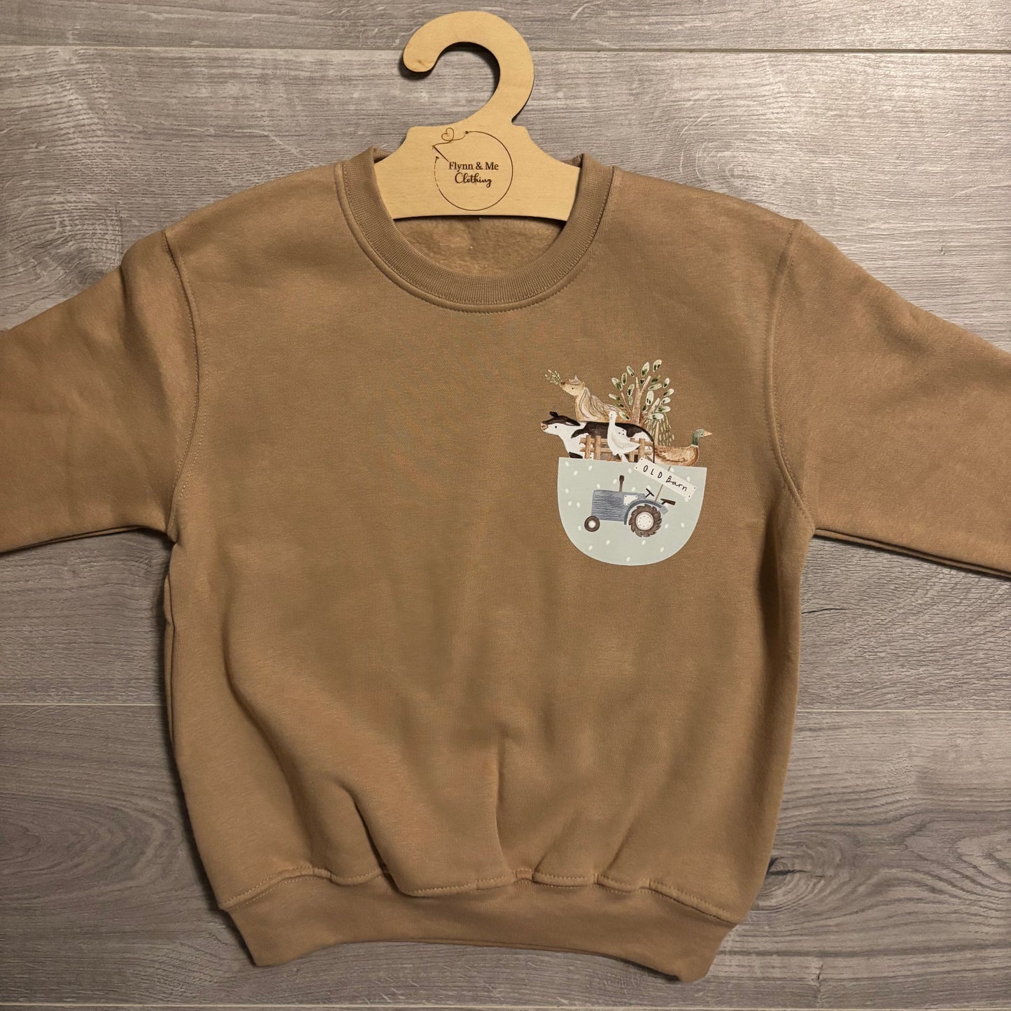 Spring at the Old Barn Sweater