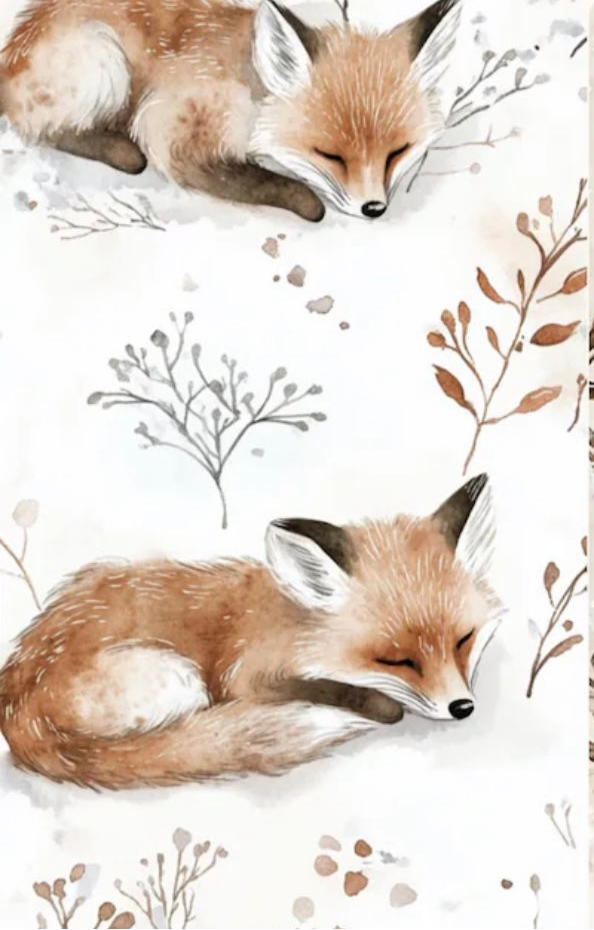 Slumbering Fox Flounce Dress