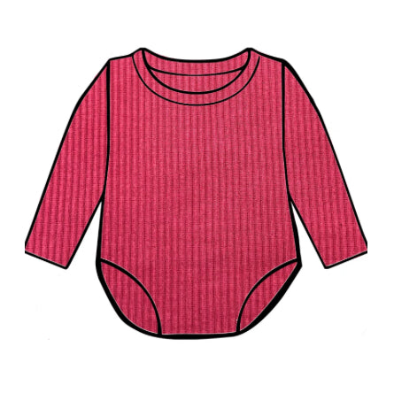 Cranberry Organic Bodysuit