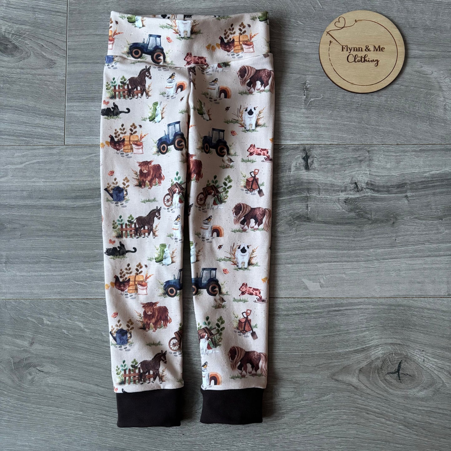 Rustic Farm Charm Leggings