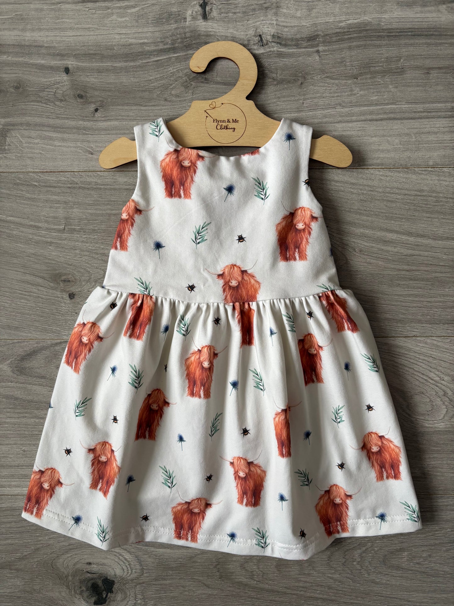 Hugo’s Herd Bow Tie Dress - ready to post