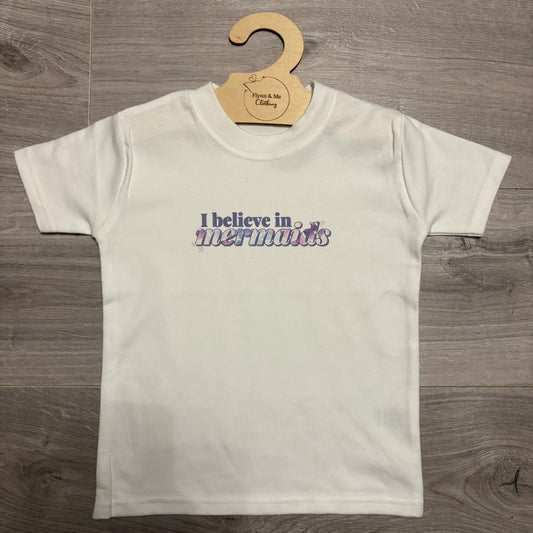 2-3 believe in mermaids top