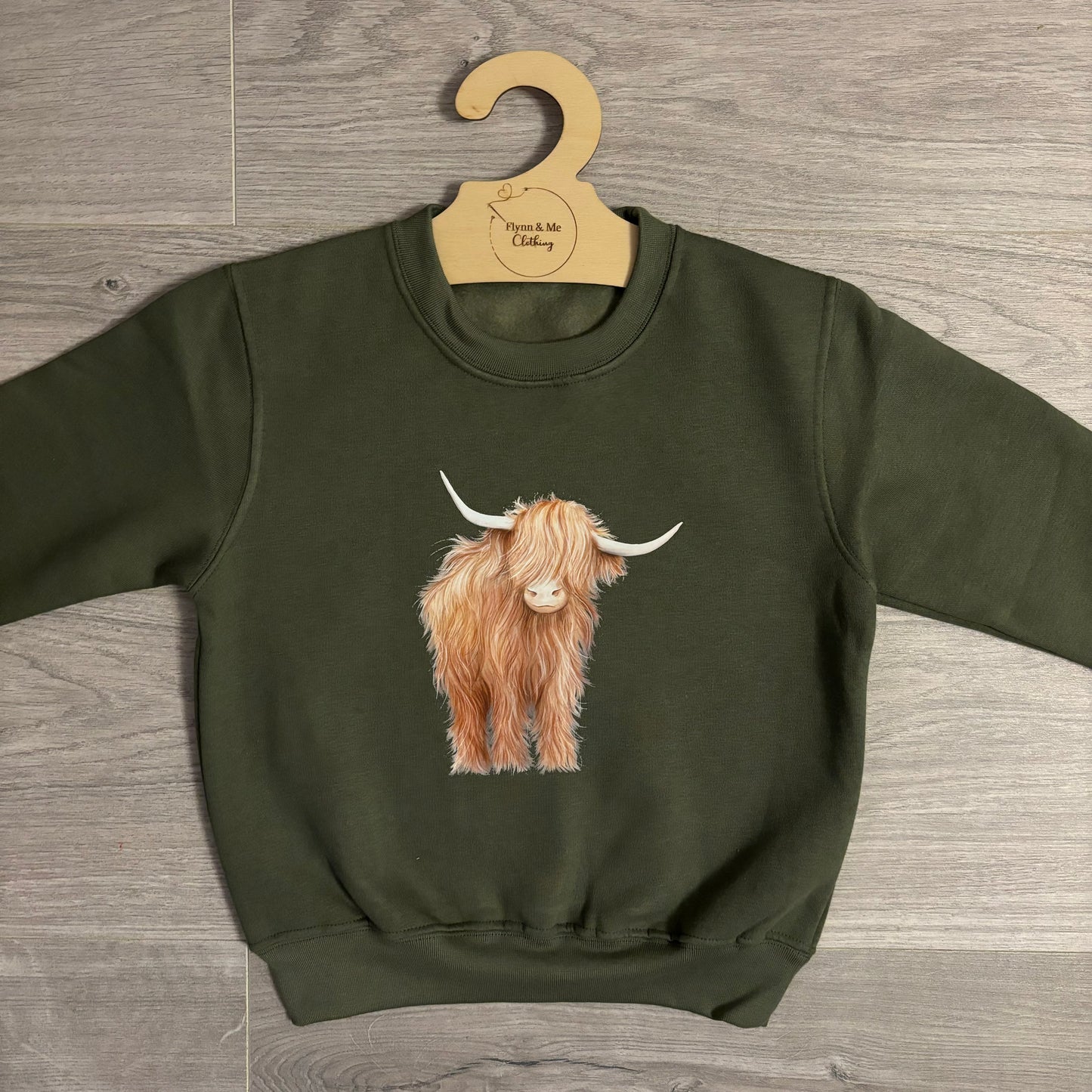 Highland Cow Sweater