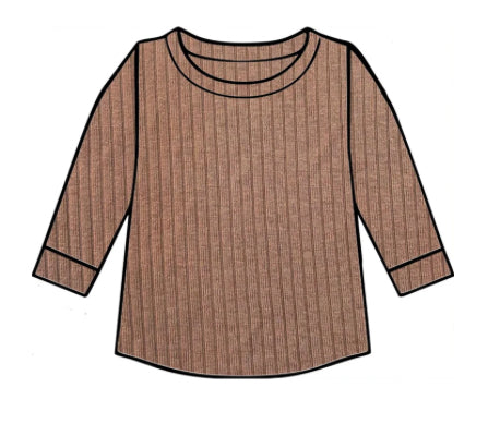 Caramel Organic Top
