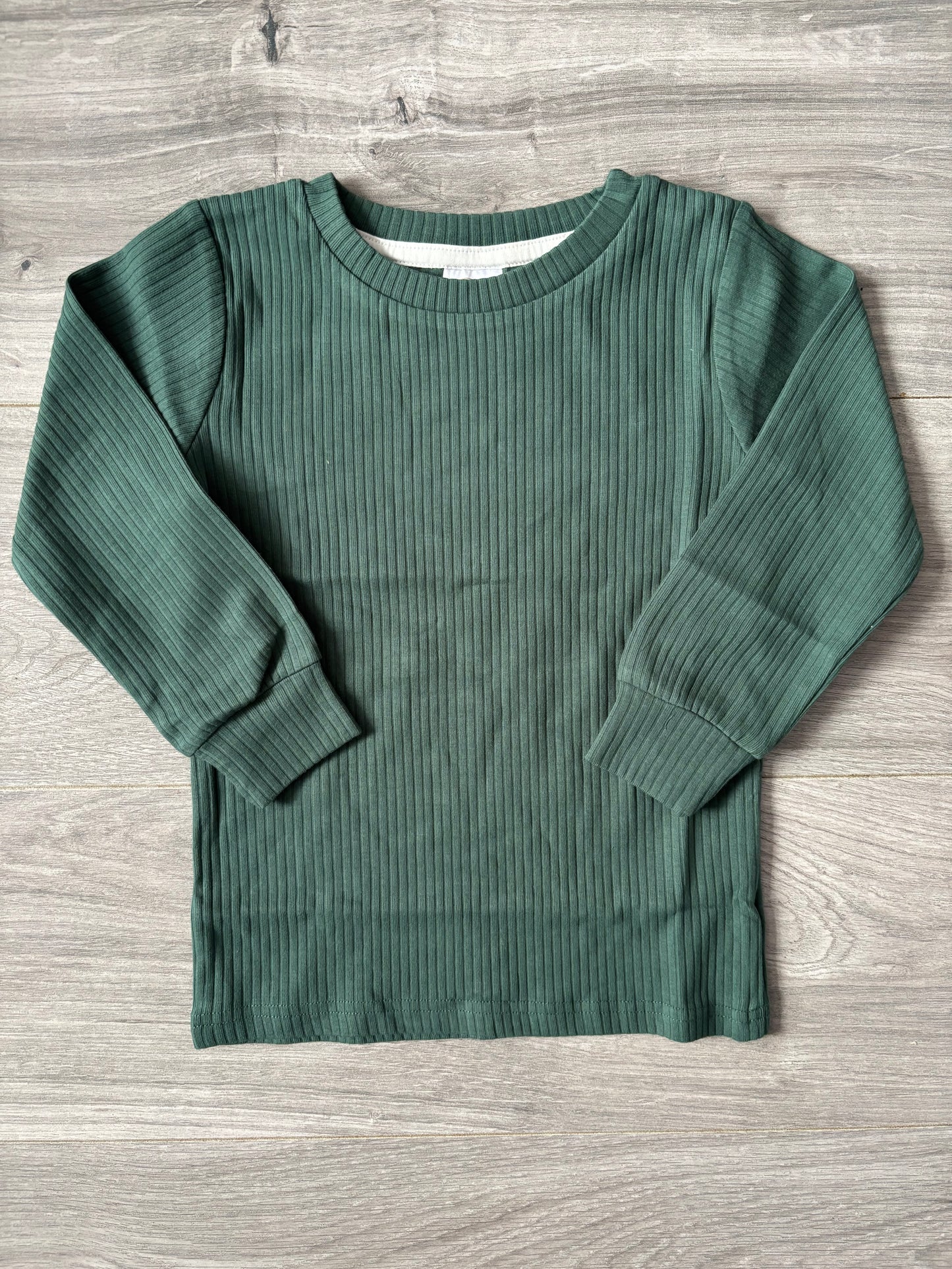 Dark Green Organic Top