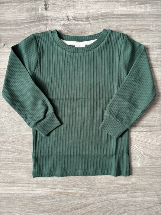 Dark Green Organic Top