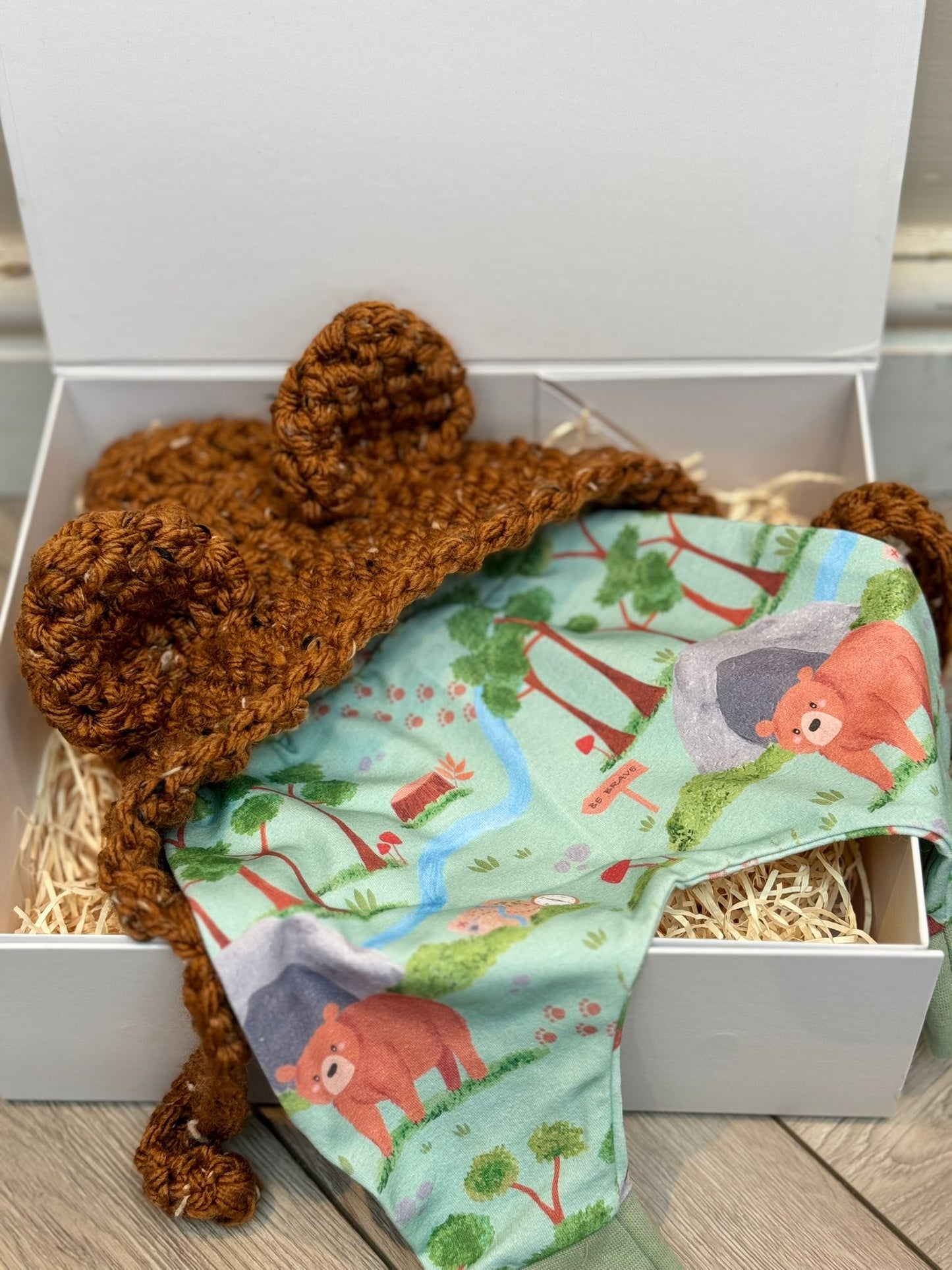 New Arrival - Forest Adventures Harem Leggings & Bear Bonnet