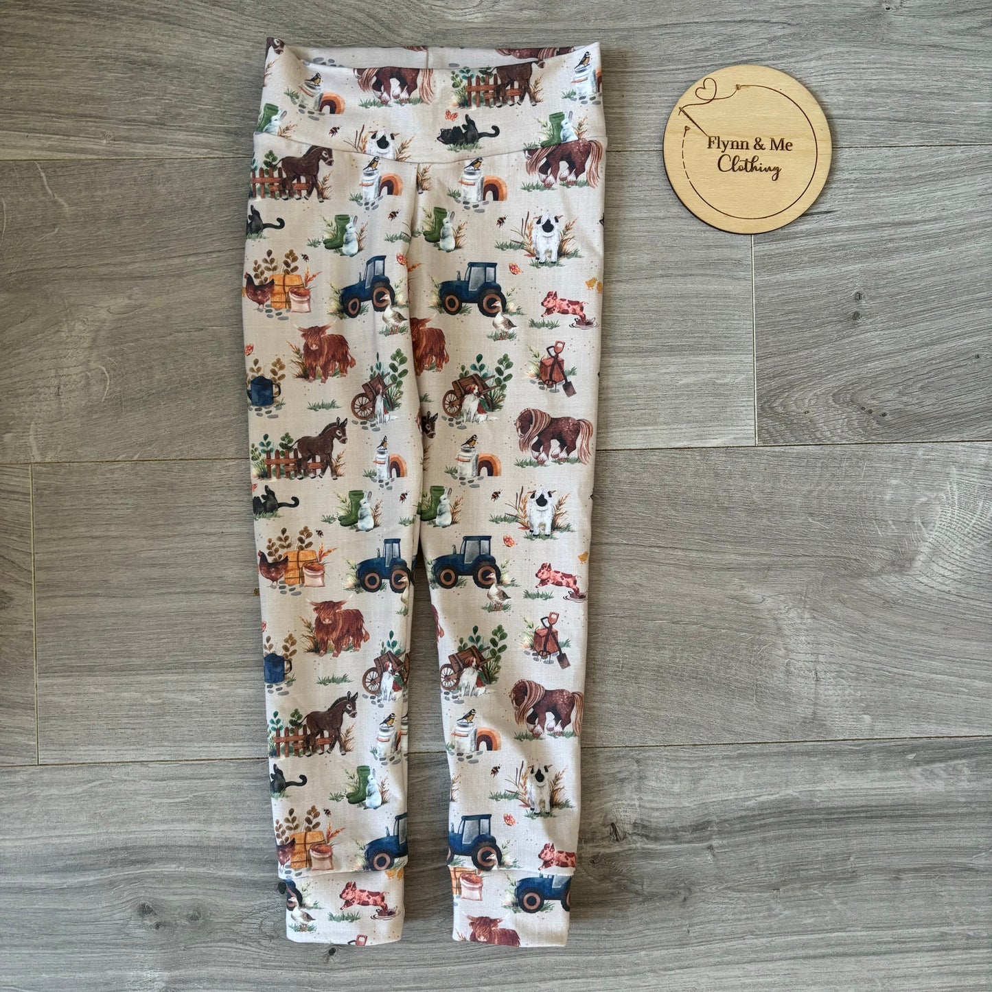 Rustic Farm Charm Leggings