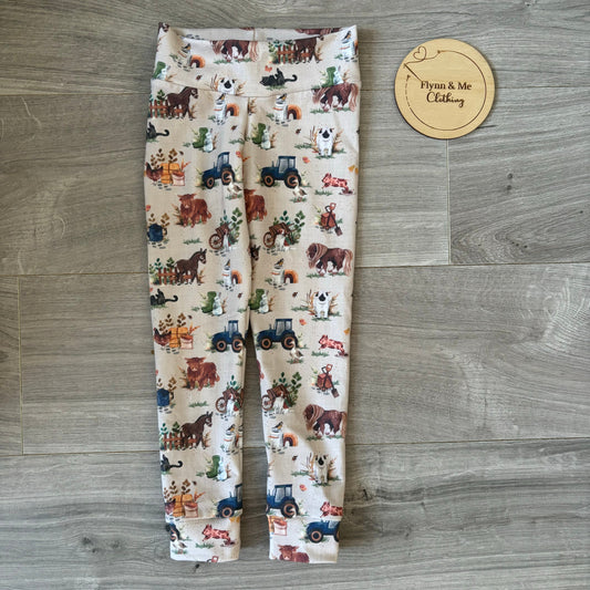 Rustic Farm Charm Leggings