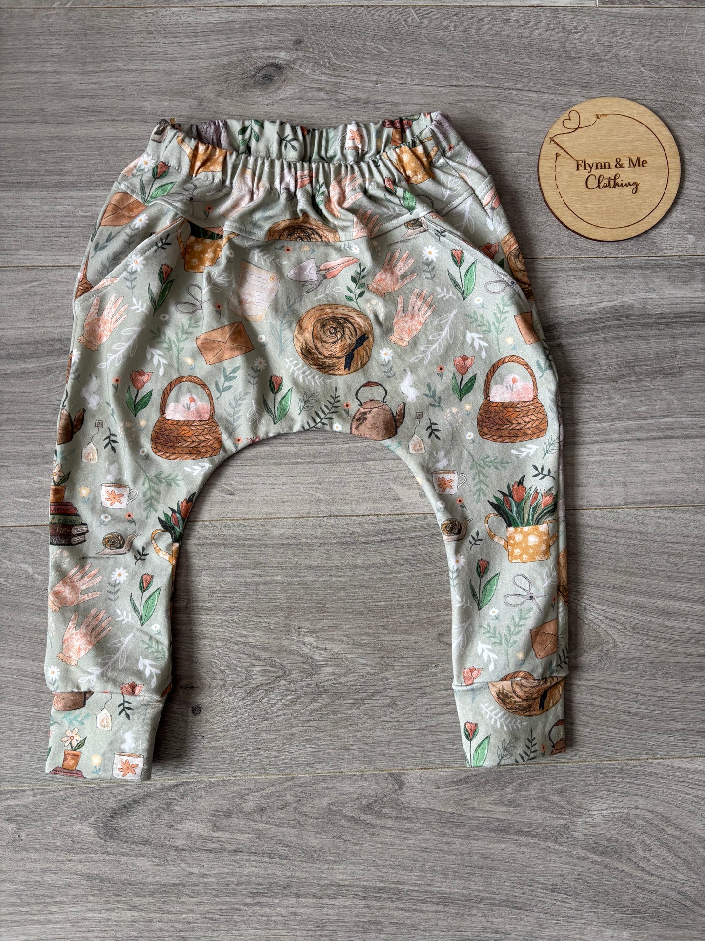 Spring Garden Pocket Pants