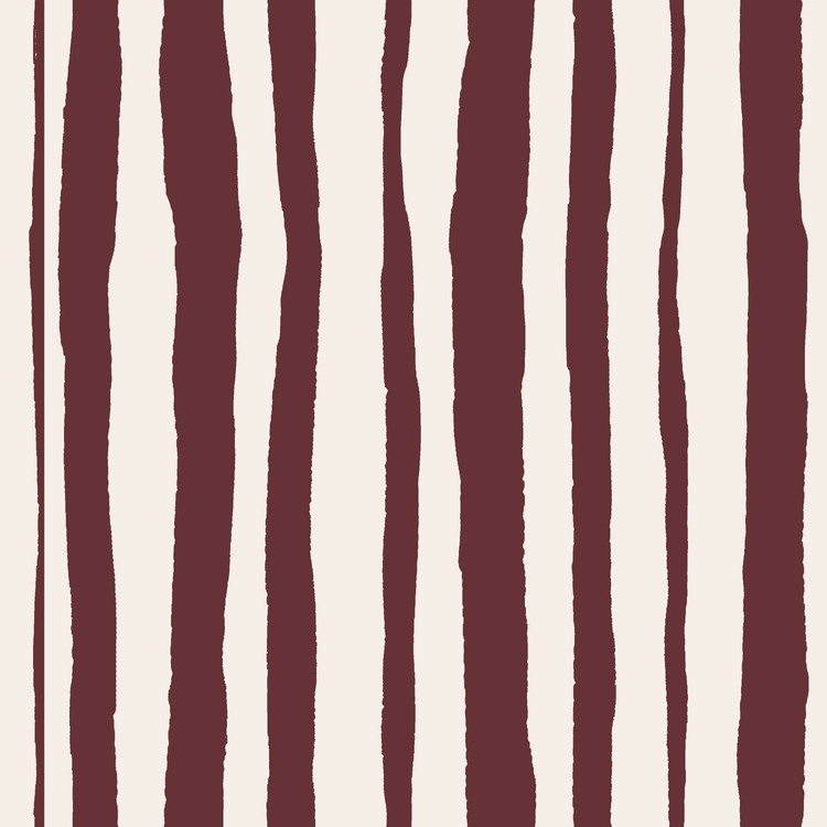 Burgandy Stripes