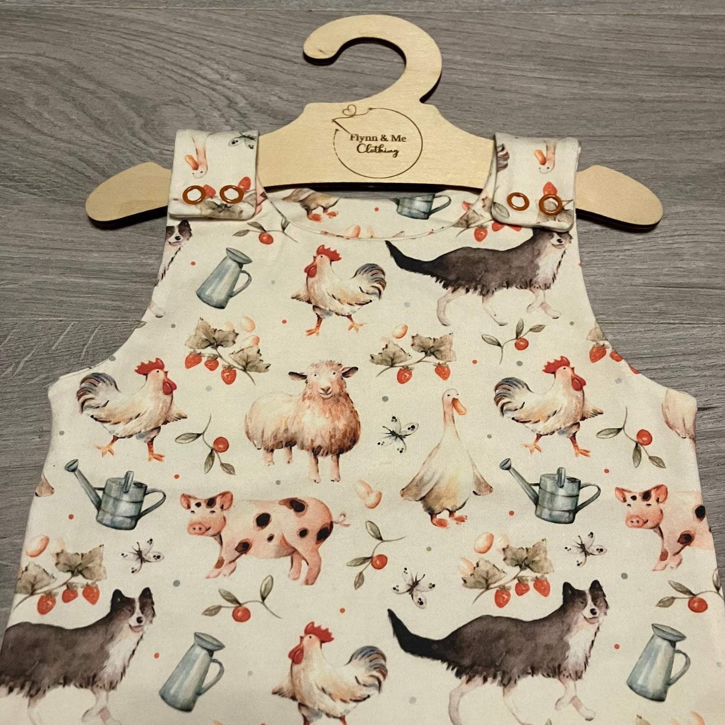 Baa-Baa Berries Romper