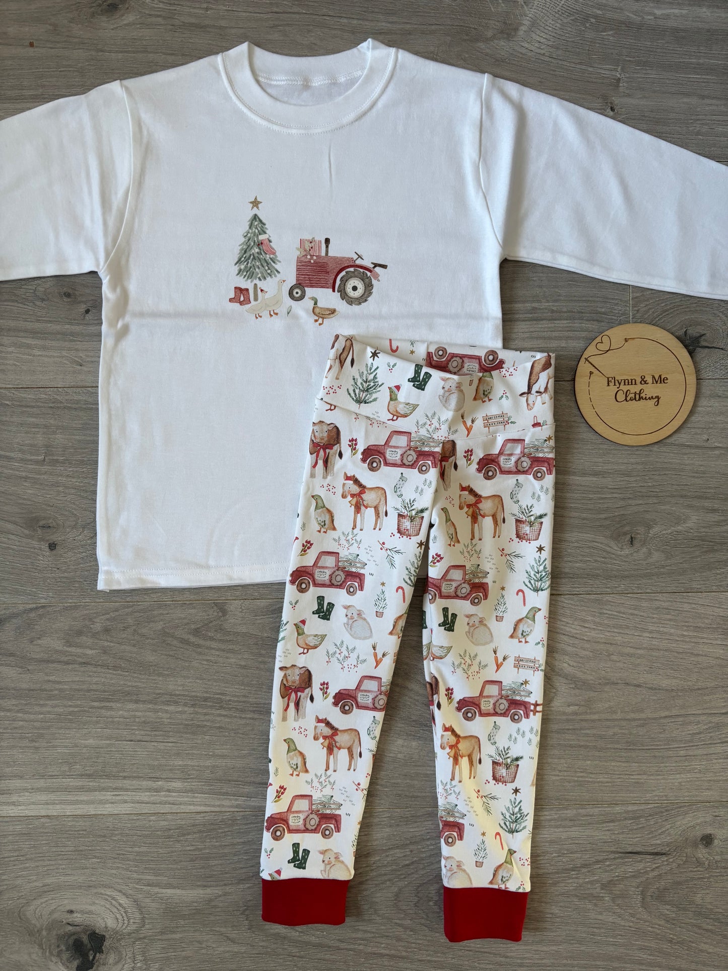 Christmas On Ralph’s Farm Leggings