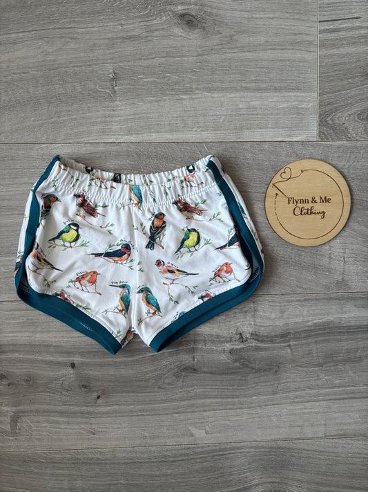 British Birds Retro Shorts