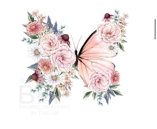 Floral Butterfly Top