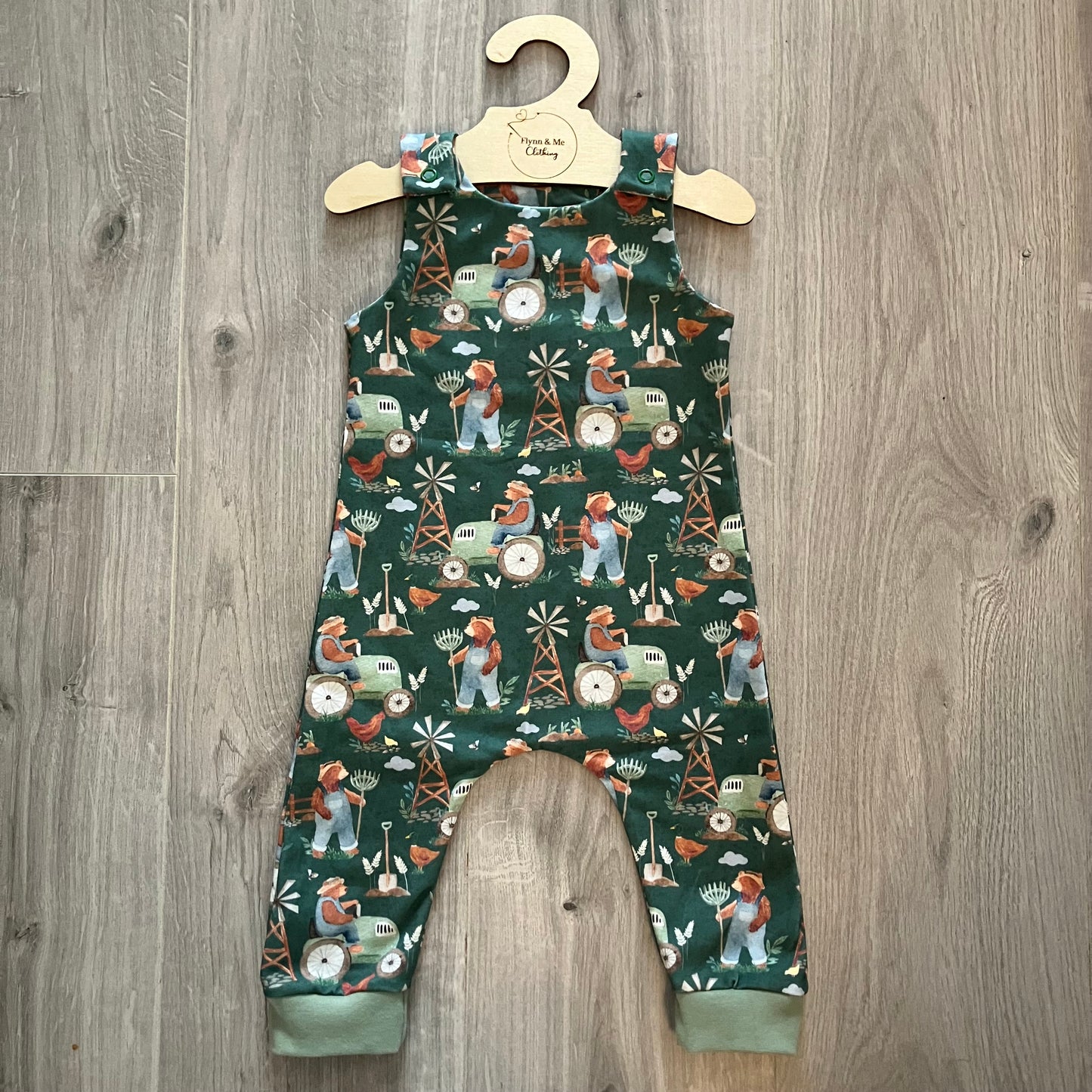 Bearly Working Romper