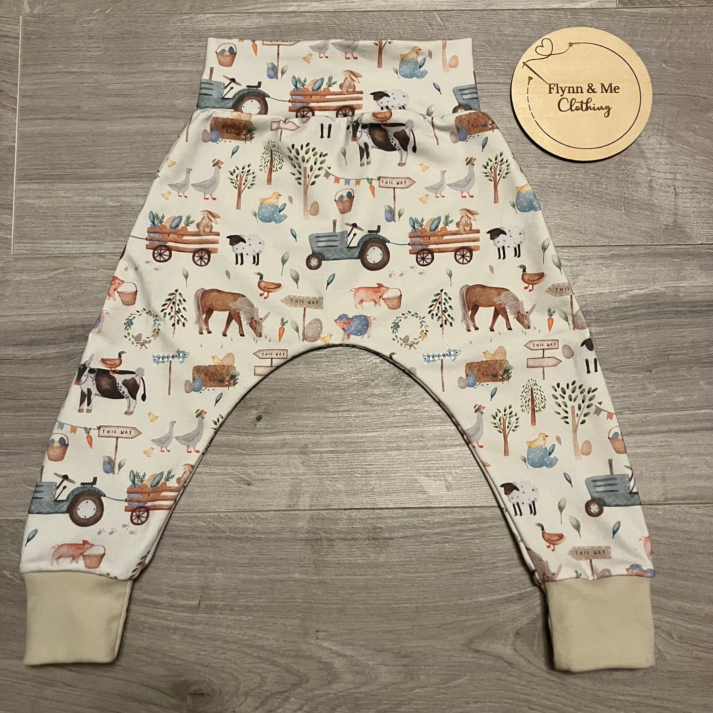 Easter on the Farm Leggings