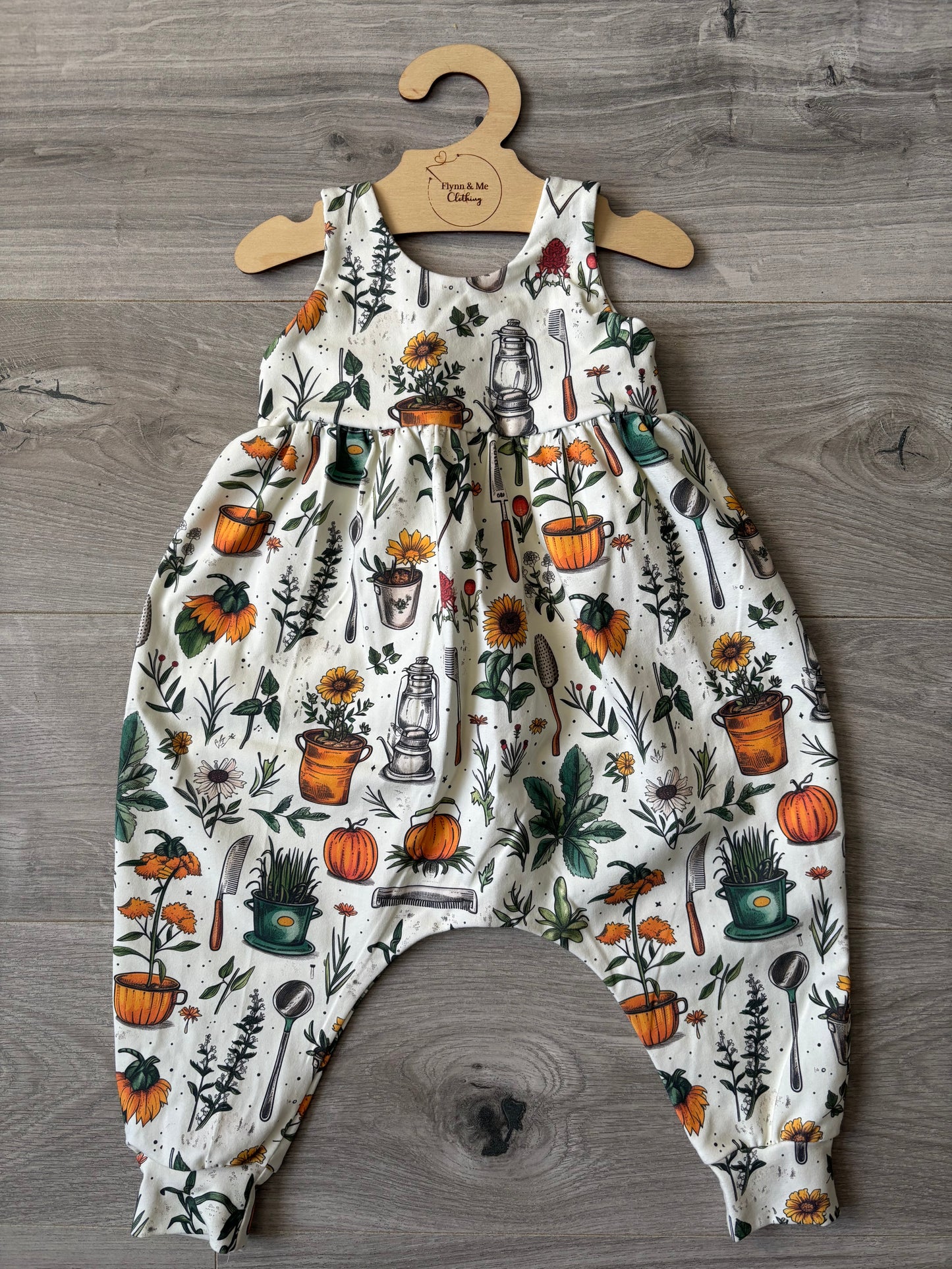 Grow Your Own Sunflower Napa Romper