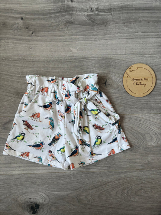 British Birds Pocket Paperbag Shorts