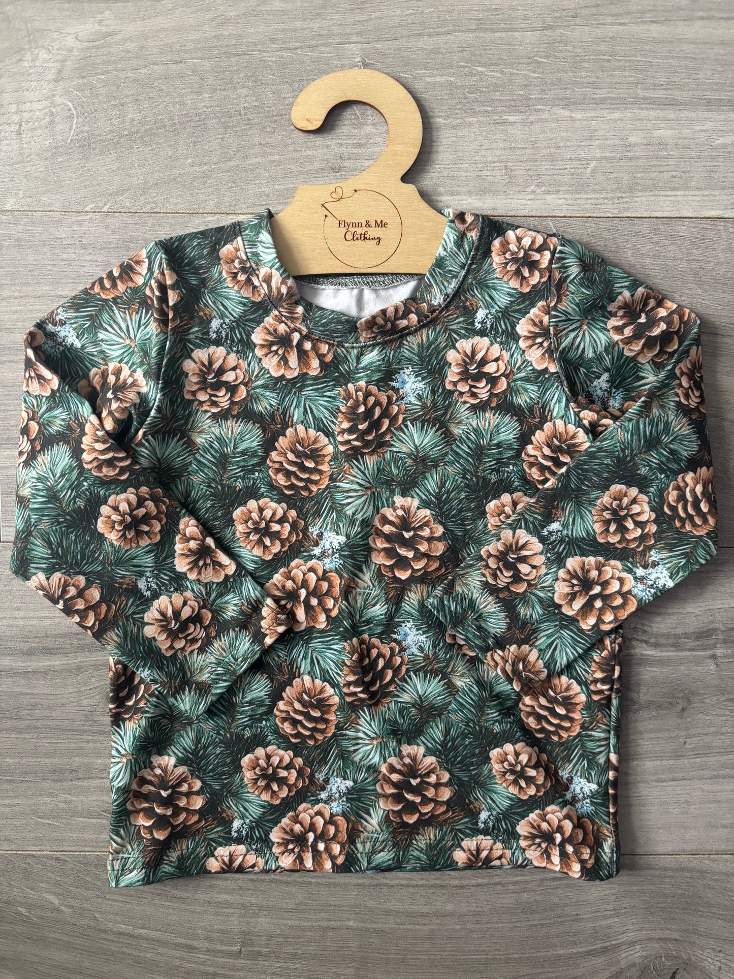 Pinecone Gathering Top