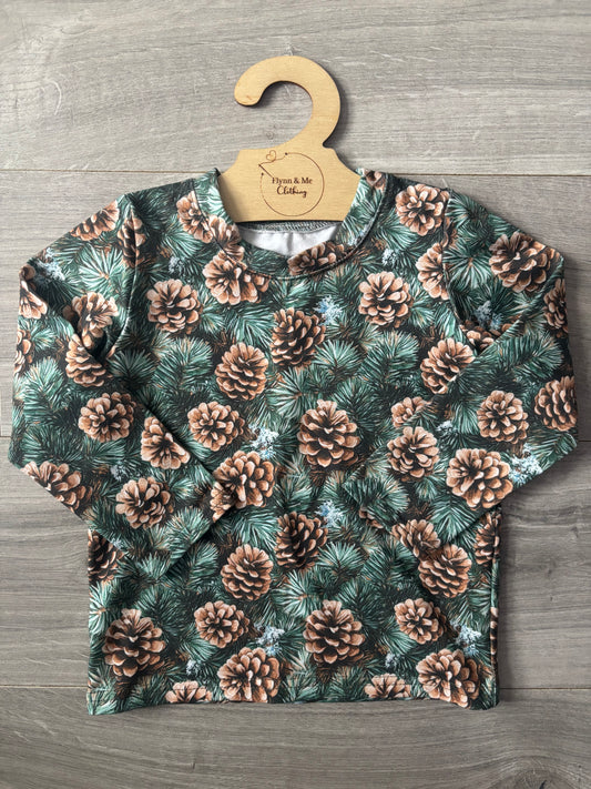 Pinecone Gathering Top