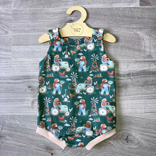 Bearly Working Bummie Romper