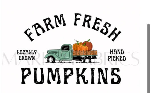 Farm Fresh Pumpkins Top
