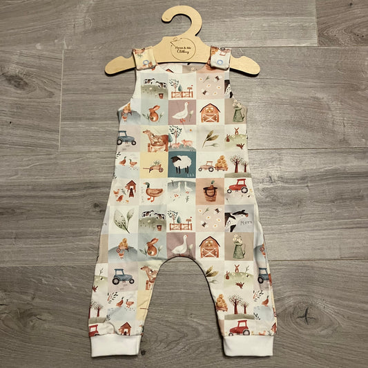 Patchwork Pastures Romper