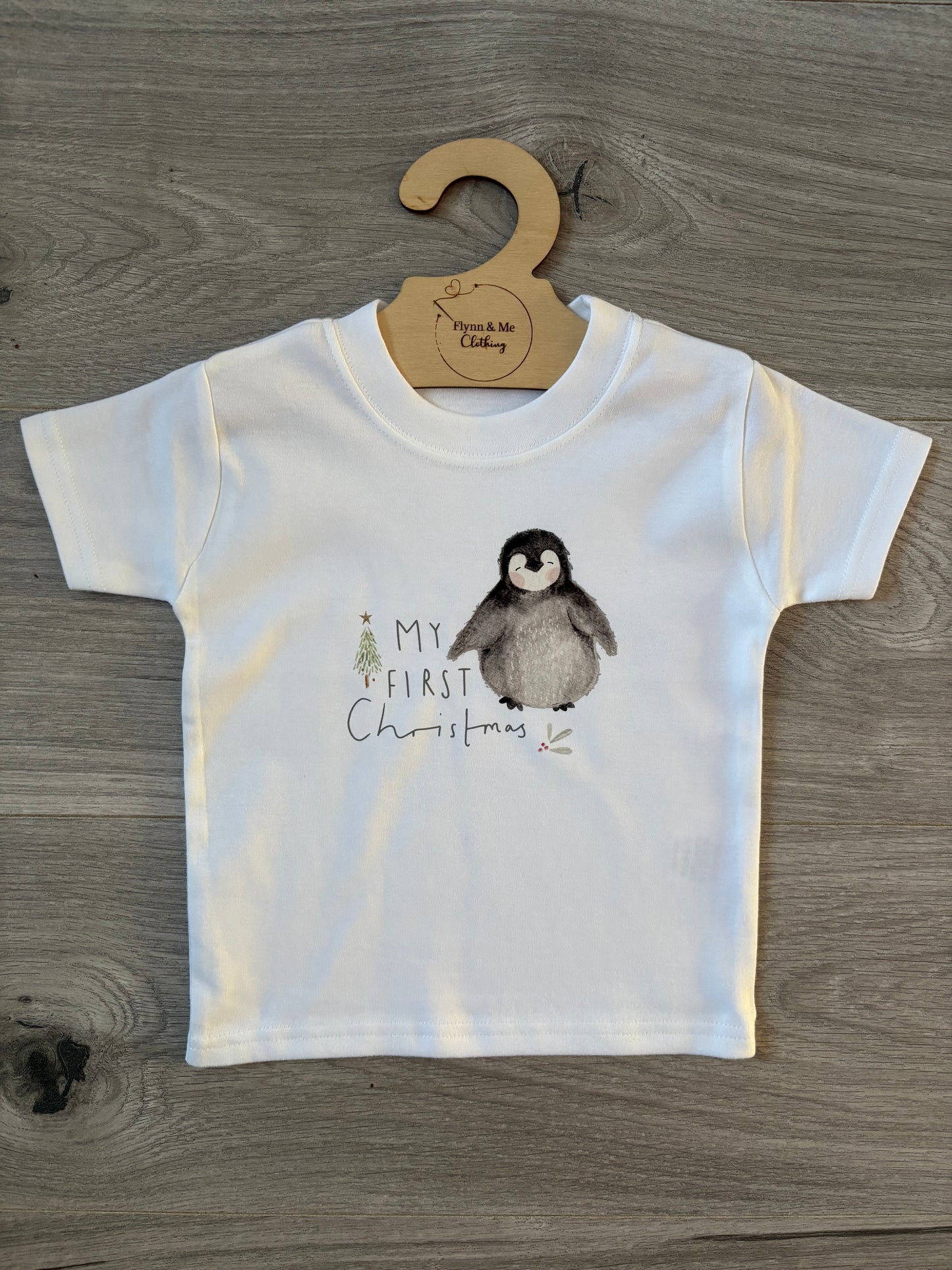 My 1st Christmas Penguin Top