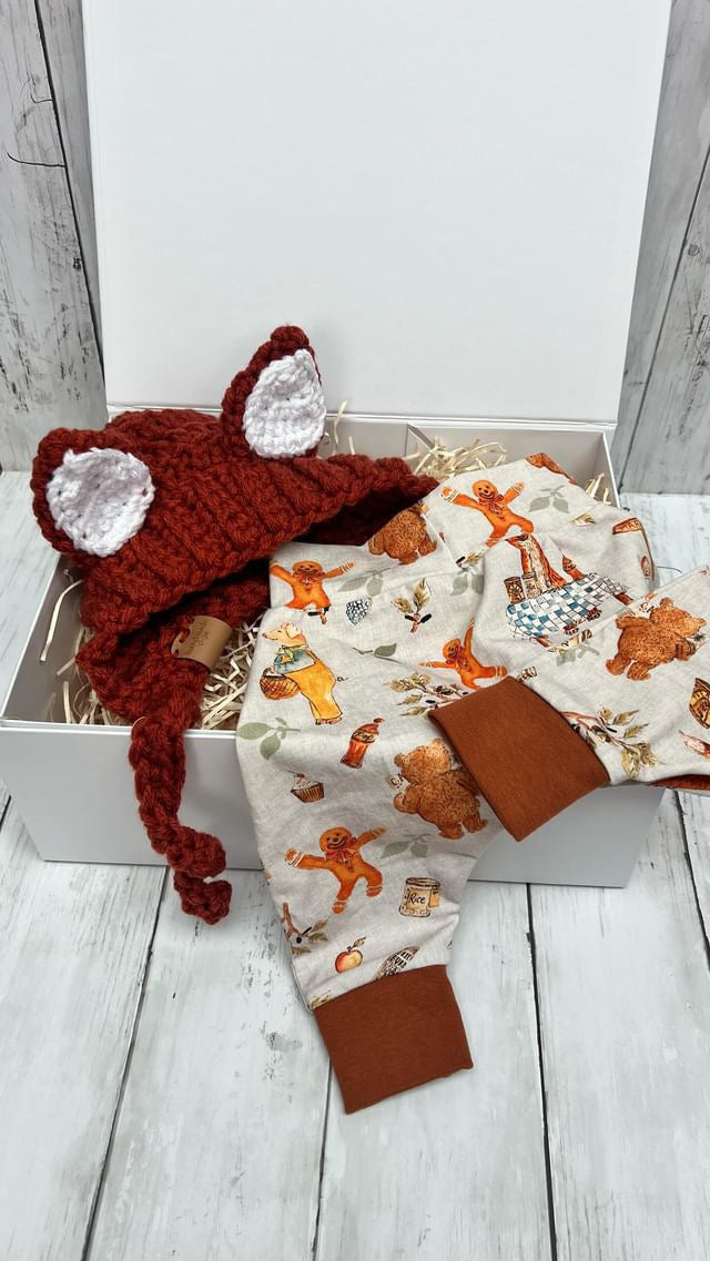 New Arrival -  Just One More Tale Harem Leggings & Fox Bonnet