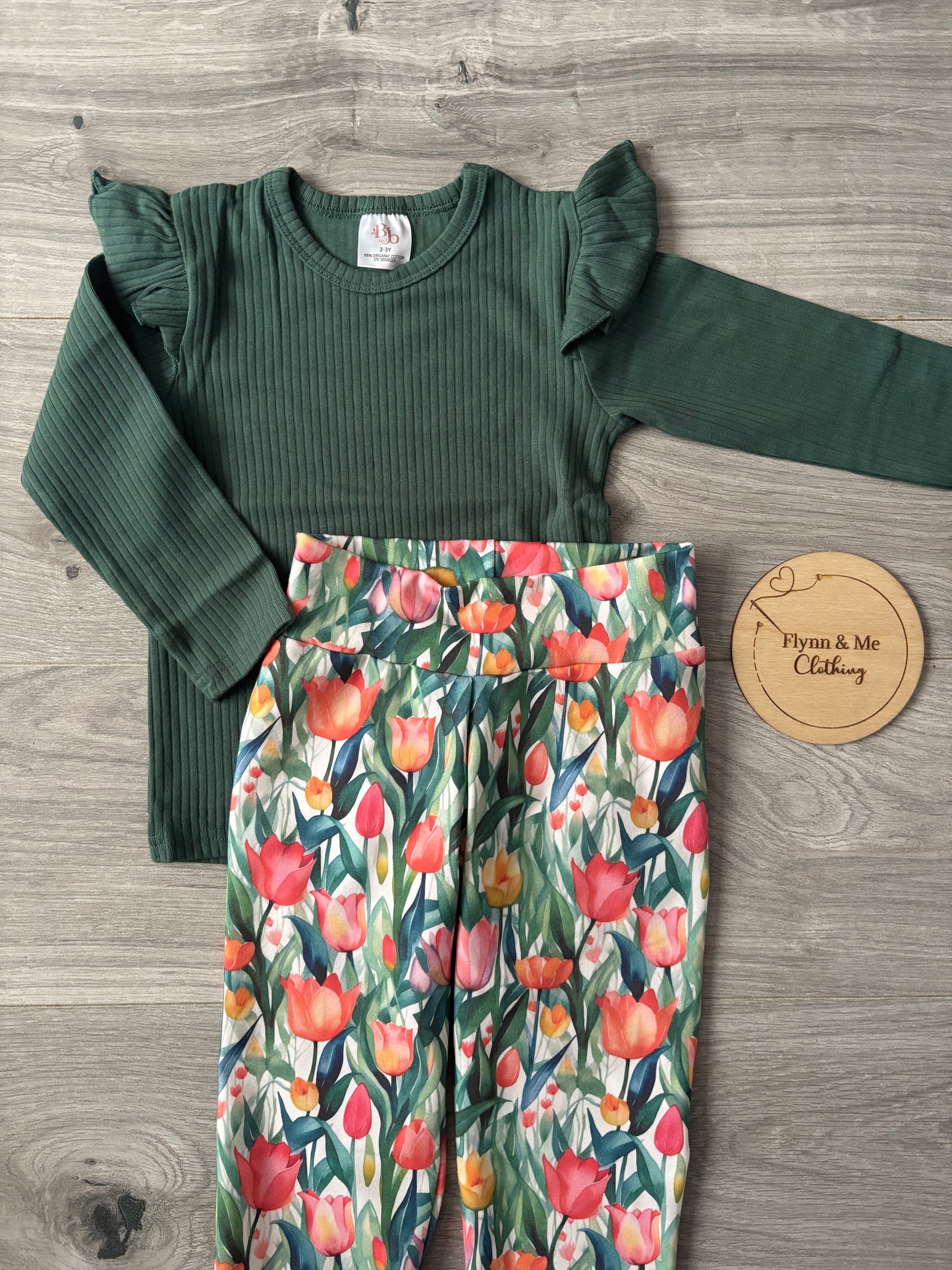 Springtime Tulips Leggings