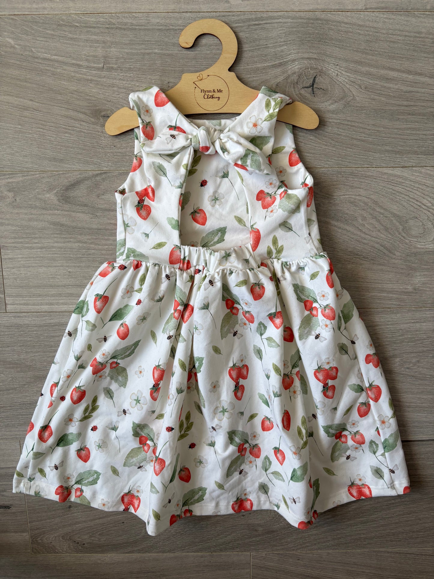 Strawbery Meadow Bow Tie Dress